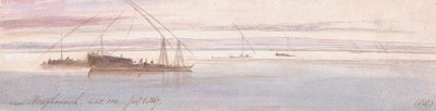 Near Mesghouneh by Edward Lear